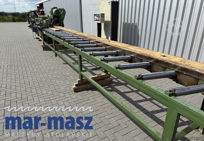 8 सिरों वाली चार-पक्षीय प्लानर WEINIG Hydromat 22 AL z podajnikiem