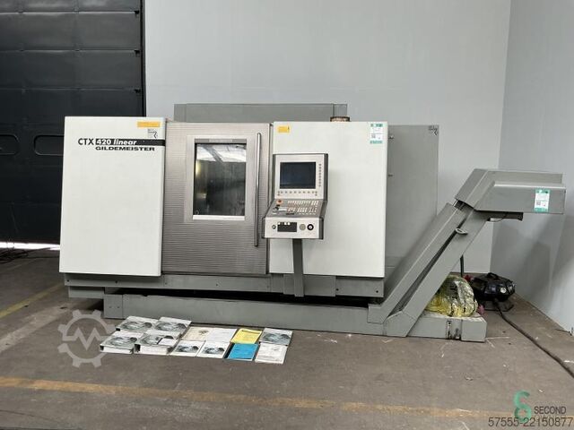 Horizontalios tekinimo staklės DMG Gildemeister CTX 420 linear 2003 DMG Gildemeister CTX 420 linear