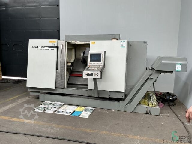 Horizontalios tekinimo staklės DMG Gildemeister CTX 420 linear 2003 DMG Gildemeister CTX 420 linear
