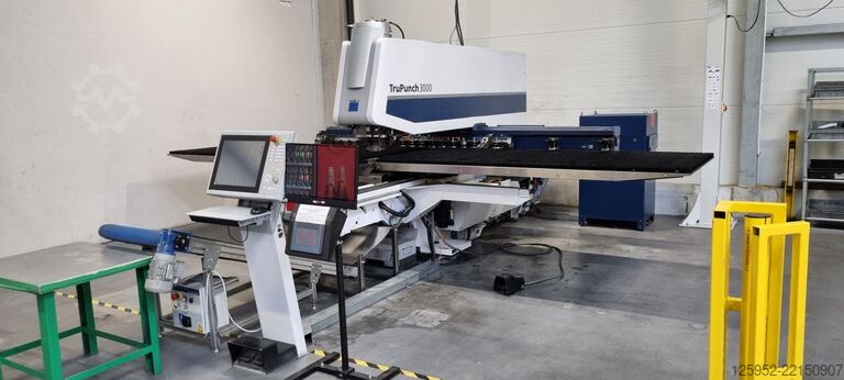 щанцова машина TRUMPF 3000-1300 (S11) średni format 1250/2500