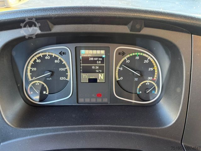 รถตู้แบบกล่อง MERCEDES-BENZ ATEGO 821 L Koffer 7 m LBW 1 T*Klima+EURO 6 D