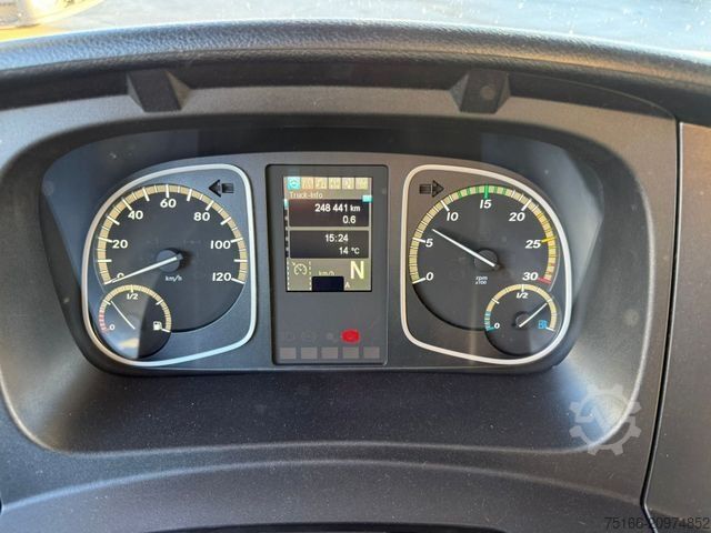 รถตู้แบบกล่อง MERCEDES-BENZ ATEGO 821 L Koffer 7 m LBW 1 T*Klima+EURO 6 D