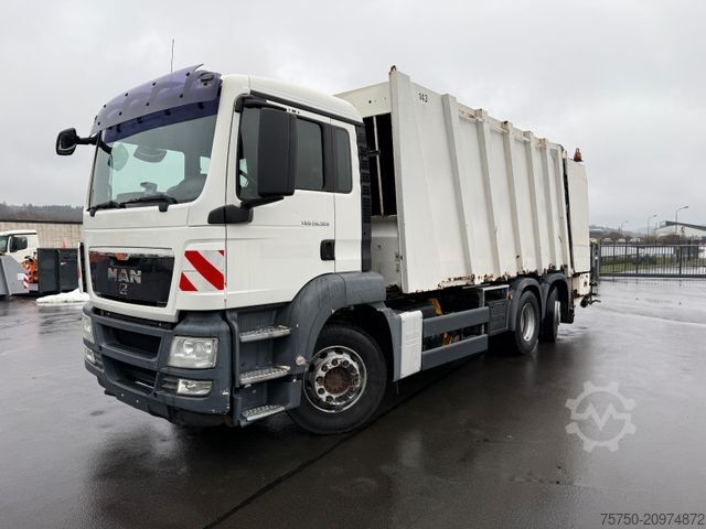 รถขยะ MAN 26.320 6x2 Presswagen Faun 524