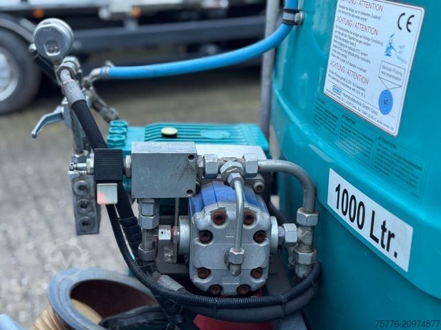 รถบรรทุกถังสูญญากาศ HAKO CityMaster 1600 Unkraut Heißwasser Dampf  REINEX