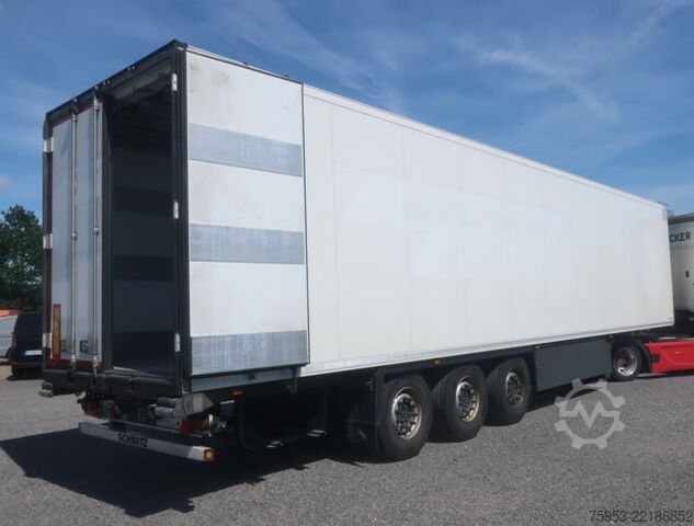 شبه مقطورة مبردة Schmitz Cargobull SKO 24 Rohrbahn Liftachse Carrier Vector HE19