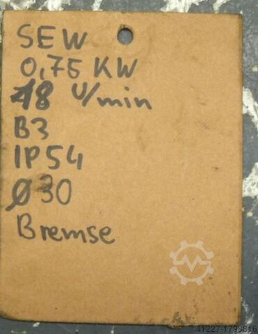 Getriebemotor 0,75 kW 18 U/min SEW Eurodrive DFT80N4B