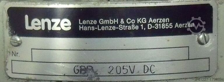 Elektromotor 0,55 kW 1400 U/min Lenze DERABR080-12