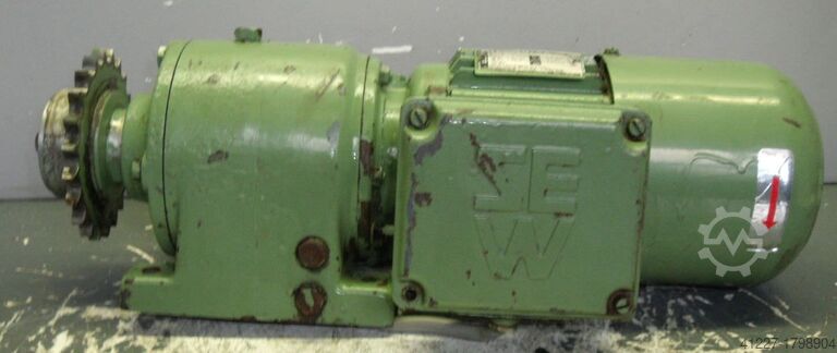 Getriebemotor 0,37 kW 186 U/min SEW EURODRIVE R42WD/1D4BS