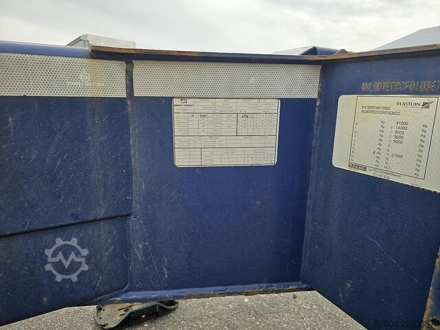 Транспорт на контейнери D-TEC VCC-01 / 45 FOOT CONTAINER CHASSIS / VALKX AXLES.