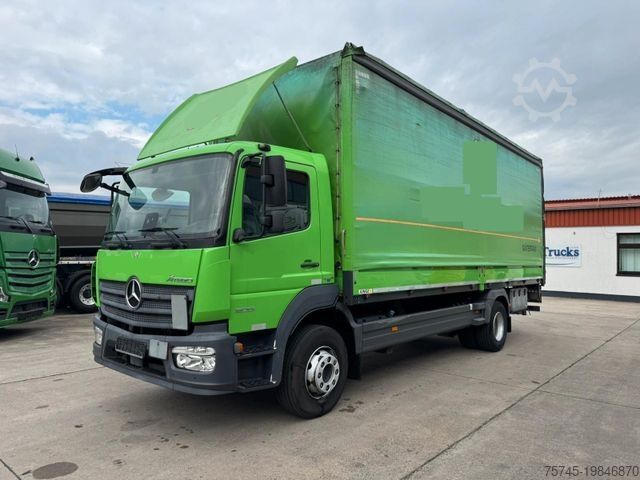 LKW mit Pritsche & Plane MERCEDES-BENZ ATEGO 1623 *  * KLIMA * LBW 2 TON *KEIN1215