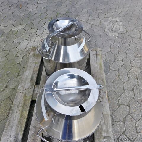 40 Liter Behälter aus V2A  8619