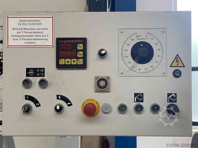 Schwenkbiegemaschine Sperr&Lechner BIEGEMASTER BM 6.1,25