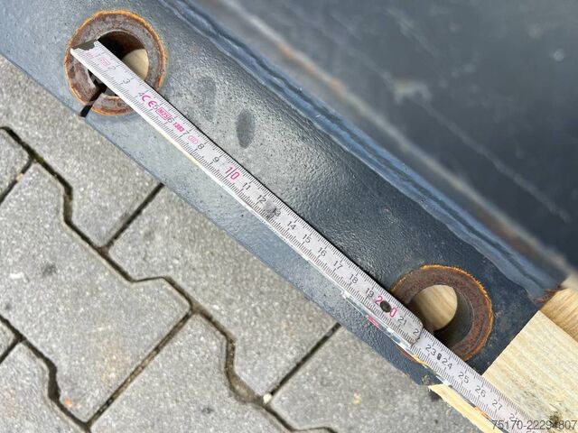 Schnellwechsler Lehnhoff MS21 MS25 Adapterplatte / MS25 MS21 Schraubadapter