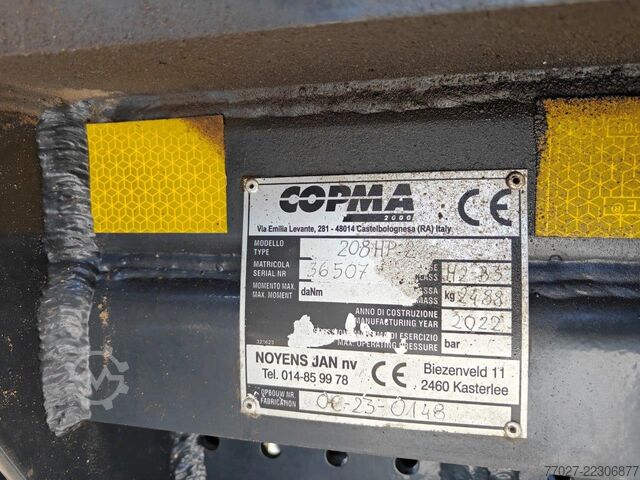 Sistema de braço de gancho Iveco X-WAY 460 !!PROMO!! Hooklift + Crane Copma 208