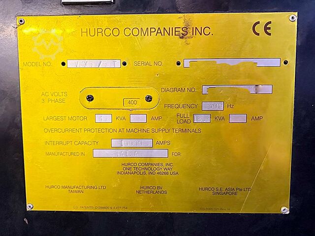  Hurco VMX50/50T
