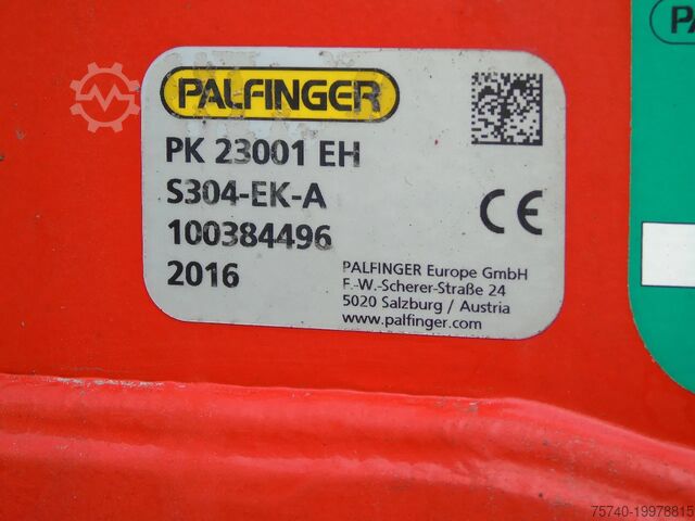 Camion-grue Volvo FM 420 + PALFINGER 23001-EH + 8X4 + PERFECT EURO 6