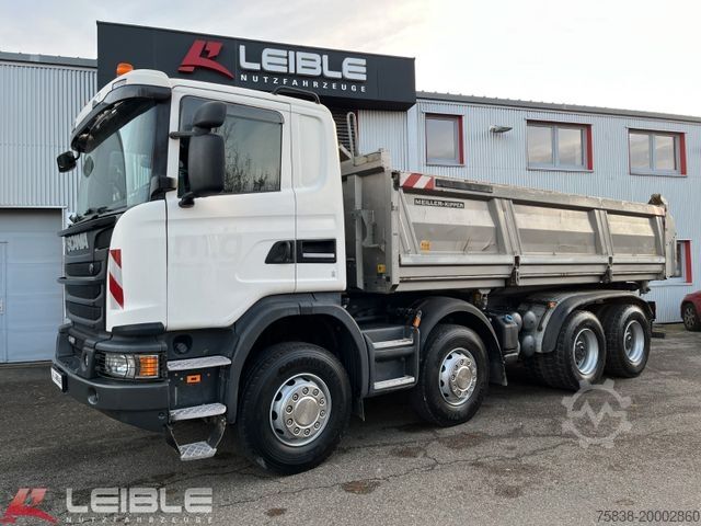 Tristrani prekucnik SCANIA G 450 8x4 MHZ*Meiller Bordmatik*Retarder*