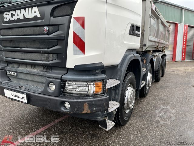 Tristrani prekucnik SCANIA G 450 8x4 MHZ*Meiller Bordmatik*Retarder*