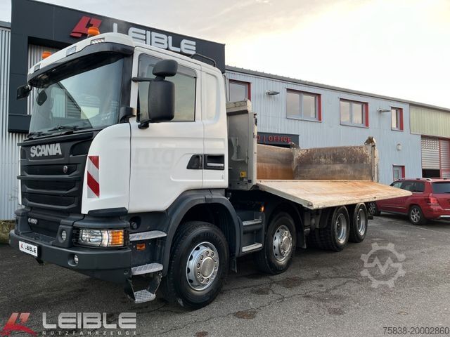 Tristrani prekucnik SCANIA G 450 8x4 MHZ*Meiller Bordmatik*Retarder*