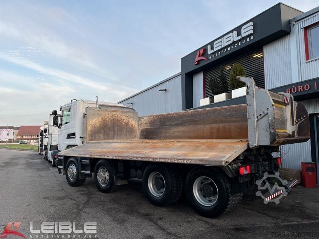 شاحنة قلابة ثلاثية الجوانب SCANIA G 450 8x4 MHZ*Meiller Bordmatik*Retarder*