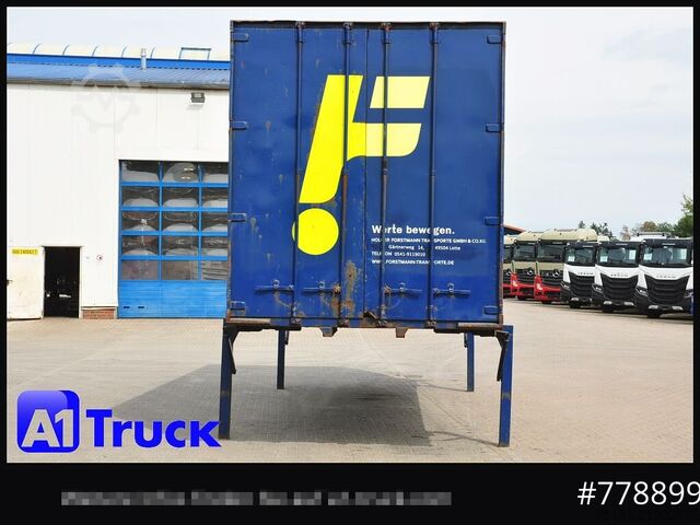 Bodi tukar dengan struktur kotak KRONE BDF 7,82 Container, 2700mm Innenhöhe, Portaltür