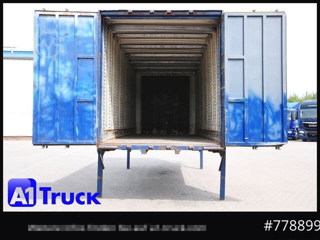 Bodi tukar dengan struktur kotak KRONE BDF 7,82 Container, 2700mm Innenhöhe, Portaltür