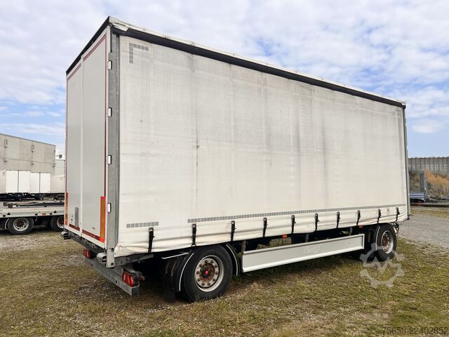 Remorque ouverte avec bâche Fliegl ZPS180  2 Achs Jumbo- Planen, Mega, durchladbar