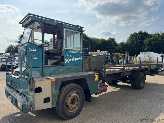 منصة التحميل Mercedes-Benz NG **1413-OM352-PORTE FER-STEEL TRANSPORT**