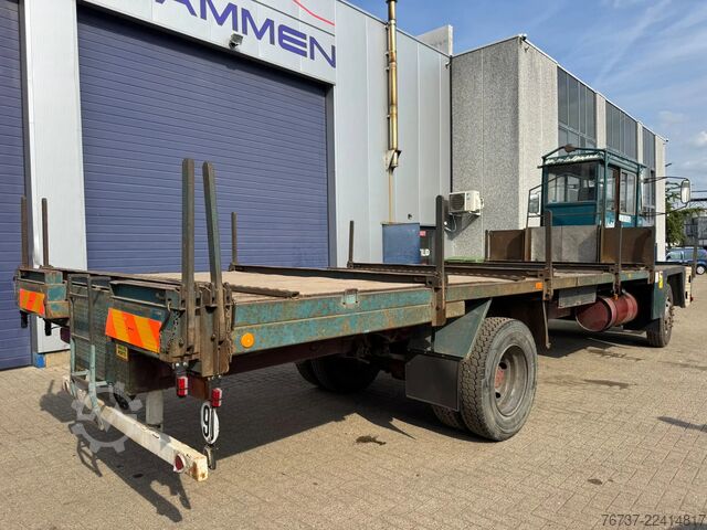 منصة التحميل Mercedes-Benz NG **1413-OM352-PORTE FER-STEEL TRANSPORT**