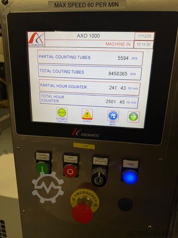 Complete tube filling and sealing system Complete Axomatic Tube Filling and Sealing System