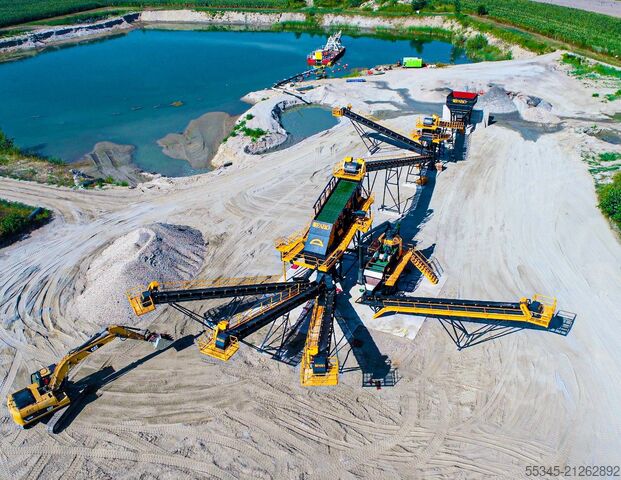 Mulningsbúnaður FABO Fixed Crusher 200-350 T/H