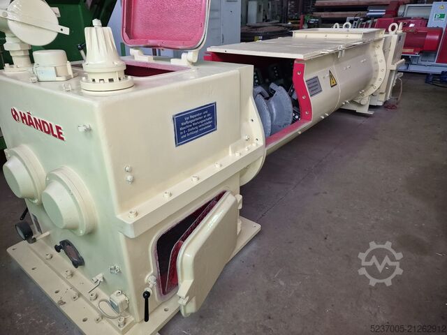 Машина для формування цегли та черепиці Extruders Haendle, Rieter