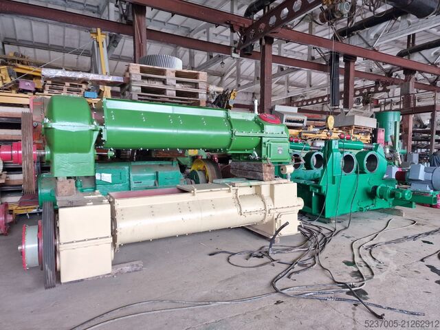 Машина для формування цегли та черепиці Extruders Haendle, Rieter