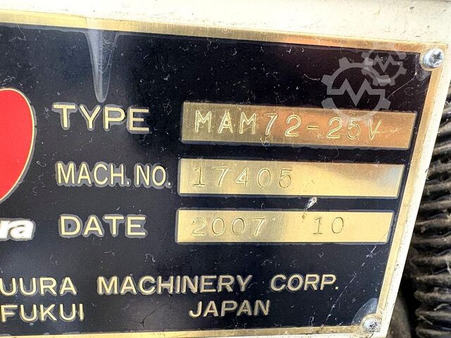 Vertical machining center MATSUURA MAM 72-25 V