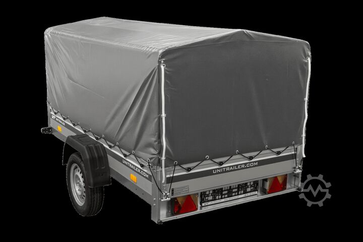 PKW-Anhänger Unitrailer Garden 230 KIPP ALU mit 80 cm Hochplane