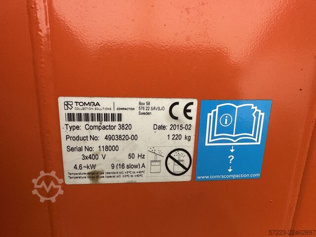 Vertikalballenpressen von Orwak Orwak 3810/3820 power