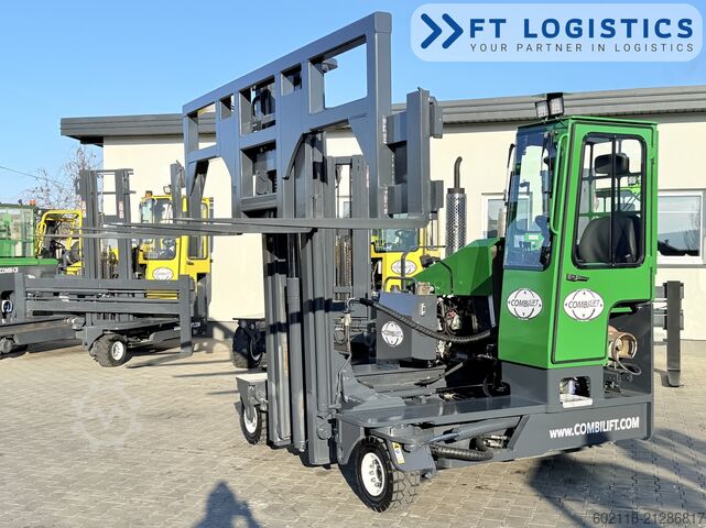 4-way forklift Combilift C5000L GAS DUPLEX 4100 POSITIONER CABIN