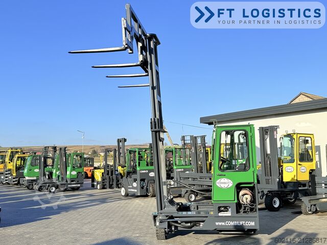 4-way forklift Combilift C5000L GAS DUPLEX 4100 POSITIONER CABIN