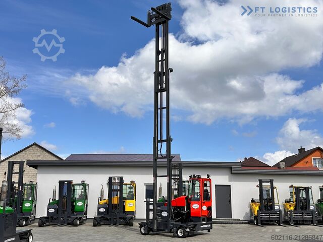 4-way forklift truck Combilift C4000 / GAS / TRIPLEX / 9300MM /LIKE NEW