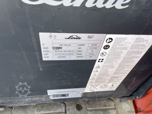 Carretilla eléctrica de 3 ruedas Linde E16-02