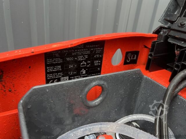 Carretilla elevadora baja Linde T16L