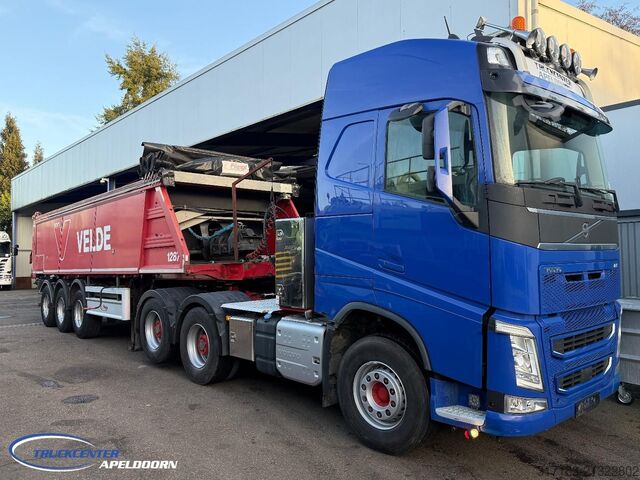 Standard-SZM Volvo FH 540 6x4 Tandemlift, Retarder + Fliegl Pushdu...