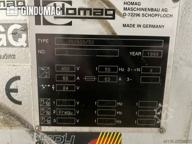 HOMAG Optimat KL 78/A20/S2 HOMAG Optimat KL 78/A20/S2