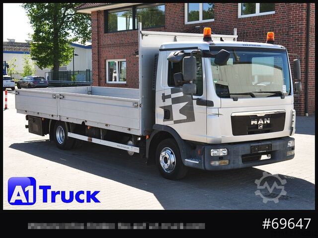 픽업 밴 MAN TGL 8,220, Pritsche offen, L6400mm,  AHK,
