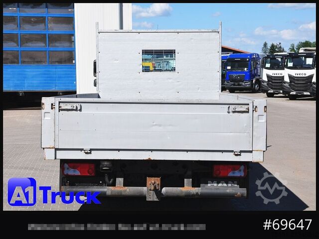 픽업 밴 MAN TGL 8,220, Pritsche offen, L6400mm,  AHK,