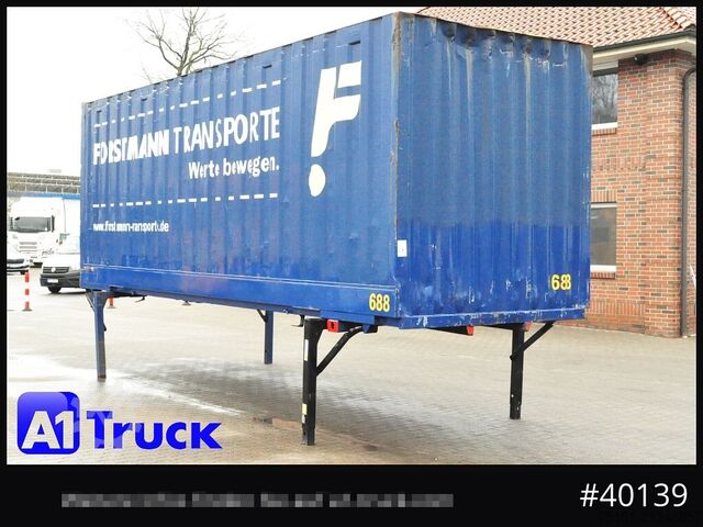 Caja intercambiable con estructura de caja KRONE BDF 7,82 Container, 2700mm Innenhöhe, Portaltür