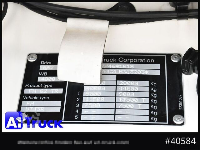 Výměnná nástavba nákladní vůz VOLVO FH 460 XL, Chassi Standklima,