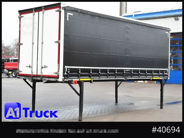 Izmjenjivo sandučno vozilo sa ravnom platformom i ceradom WECON WPR 745, verzinkt, 2520  innen, Code XL, neue Plane