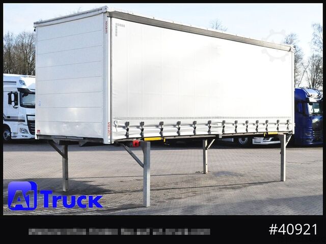 Izmjenjivo sandučno vozilo sa ravnom platformom i ceradom WECON WPR 745, verzinkt, 2520  innen, Code XL, neue Plane