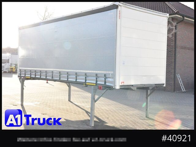 Izmjenjivo sandučno vozilo sa ravnom platformom i ceradom WECON WPR 745, verzinkt, 2520  innen, Code XL, neue Plane